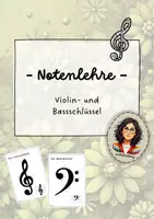Vorschau - Arbeitsblätter - Notenlehre I Violin- und Bassschlüssel - Deckblatt