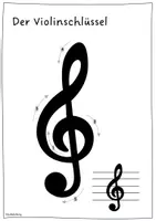 Vorschau - Arbeitsblätter - Notenlehre I Violin- und Bassschlüssel - Seite 3
