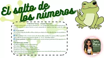 Vista previa - Hojas de trabajo - Saltando números - Portada