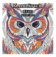 Vorschau - Arbeitsblätter - 🦉 Eulen-Malblätter – Für die Klassen 1 bis 4 🎨📚 - Deckblatt