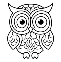 Vorschau - Arbeitsblätter - 🦉 Eulen-Malblätter – Für die Klassen 1 bis 4 🎨📚 - Seite 3