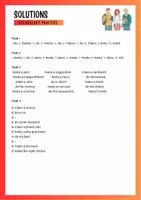 Vorschau - Arbeitsblätter - Vocabulary Practice: The Verbs 'Make' and 'Do' - Seite 3