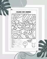 anteprima - Esercizi - Colora con i numeri - CARNEVALE - Pagina di copertina