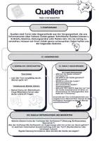 Vorschau - Arbeitsblätter - Methodenkarte: Quellen lesen und Auswerten - Seite 1