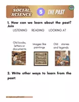Vista previa - Hojas de trabajo - 3P Social Science The past - página 1