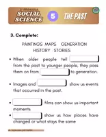 Vista previa - Hojas de trabajo - 3P Social Science The past - página 2