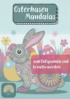 Vorschau - Mal- und Bastelvorlagen - Osterhasen Mandalas - für Kunst oder Kreativpausen - Deckblatt