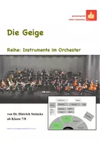 Vorschau - Arbeitsblätter - Die Geige - Deckblatt