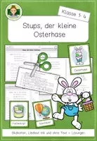 Vorschau - Arbeitsblätter - Liederarbeitung: Stups, der kleine Osterhase (Klasse 1-4) - Deckblatt