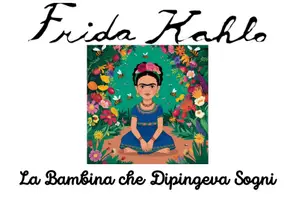 anteprima - Materiale per pittura e bricolage - Una bambina di nome Frida. - Pagina di copertina