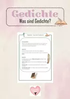 Vorschau - Arbeitsblätter - Materialpaket "Gedichte" - Seite 3