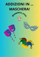 anteprima - Programmi scolastici / Materiali per docenti - Addizioni in...maschera! - Pagina di copertina