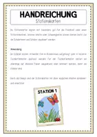 Vorschau - Bildkarten - INSEKTEN Stationskarten - Seite 1