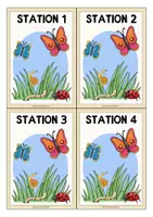 Vorschau - Bildkarten - INSEKTEN Stationskarten - Seite 2