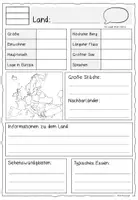Vorschau - Arbeitsblätter - Länder in Europa / Wissenskartei - Seite 2