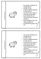 Vorschau - Arbeitsblätter - Lesemalheft Auf dem Bauernhof (Freebie) - Seite 2