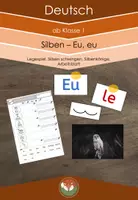 Vorschau - Arbeitsblätter - Silben: Legespiel und Arbeitsblatt Eu, eu - Deckblatt