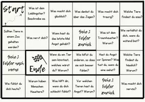 Vorschau - Arbeitsblätter - Philosophie-Fragen zu Tieren & Gefühlen - Seite 1