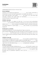 Vorschau - Arbeitsblätter - Aristoteles (Lückentext, Erklärvideo, Übungen) - Deckblatt