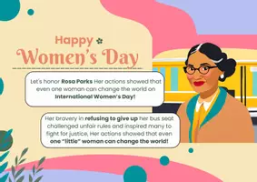 anteprima - Esercizi - International Women's Day (8th March): Rosa Parks' story - Pagina di copertina
