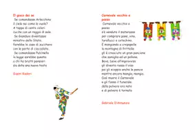 anteprima - Altro tipo di materiale - Poesie di Carnevale un percorso per conoscere e scoprire il testo poetico - Pagina 2