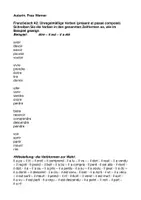 Vorschau - Arbeitsblätter - Französisch A2 Les verbes (présent, passé composé) - mit Lösung - Deckblatt