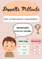 Vorschau - Arbeitsblätter - Der tolle Kalle - Einführung doppelte Mitlaute - Doppelkonsonanten - Deckblatt