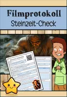 Vorschau - Arbeitsblätter - Filmprotokoll - Steinzeit-Check - Deckblatt