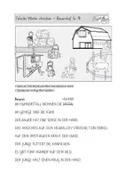 Vorschau - Unterrichtsreihen - Lesen und Verstehen 1/Lesen und Malen Bauernhof - Seite 1
