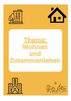 Vorschau - Unterrichtsreihen - SW-Reihe - Wohnen und Zusammenleben - Deckblatt