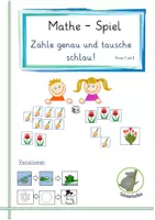 Vorschau - Spiele - Mathe - Spiel - Zähle genau und tausche schlau! - Deckblatt