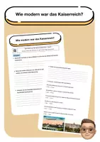 Vorschau - Mal- und Bastelvorlagen - Das Deutsche Kaiserreich (wachsendes Materialpaket) - Seite 1