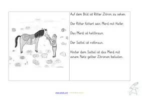 Vorschau - Mal- und Bastelvorlagen - Materialpaket - Silbenschrift - Leseverstehen - Prinzessin Taschentuch - Seite 2