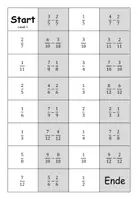 Vorschau - Spiele - Domino ((un-)gleichnamige Brüche subtrahieren) - Seite 3