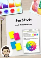 Vorschau - Stundenentwürfe - Materialpaket Farbkreis (auch Homeschooling) - Seite 1