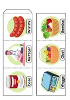 Vorschau - Spiele - Leporello/Faltbuch Thema im Supermarkt (Klasse 1 und 2) - Seite 2