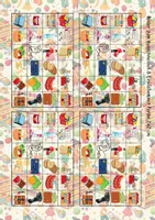 Vorschau - Mal- und Bastelvorlagen - Vokabelbilder im Supermarkt - Bilder zum ausschneiden (Klasse 1 und 2) - Seite 2