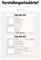 Vorschau - Arbeitsblätter - Referendariat/ Klassenleitung: Gegenseitiger Vorstellungssteckbrief (Kl.1-4) - Deckblatt