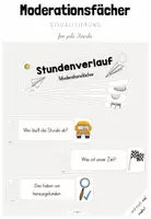 Vorschau - Merkblätter - Classroom-Management: Moderation/ Moderationsfächer für alle Fächer (Kl.1-4) - Deckblatt