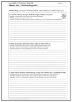 Vorschau - Arbeitsblätter - Arbeitsblatt Geschichte Sek II: Dolchstoßlegende (mit Lösung) - Seite 1