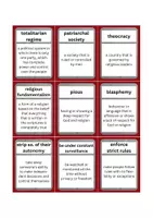 Vorschau - Spiele - Vocabulary: The Handmaid's Tale - Seite 1