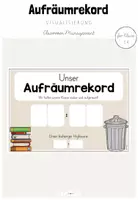 Vorschau - Poster - Classroom-Management: Unser Aufräumrekord (Kl.1-4) - Deckblatt