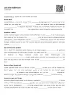Vorschau - Arbeitsblätter - Jackie Robinson (Lückentext, Erklärvideo, Übungen) - Deckblatt