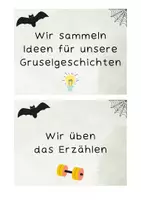 Vorschau - Unterrichtsreihen - Reihentransparenz: Gruselgeschichten mit dem Kamishibai erzählen - Seite 2