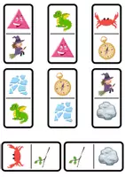 Vista previa - Juegos / Gamificación - DOMINÓ INFANTIL SÍL.LABA TRAVADA ''R'' - página 1