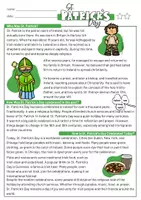 Vorschau - Arbeitsblätter - St. Patrick´s Day | Reading | Lesetext - Seite 1