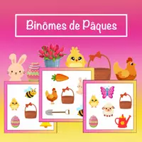 Aperçu - Jeux - Binômes de Pâques 2 - Page de couverture