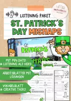 Vorschau - Arbeitsblätter - St. Patrick´s Day | Listening | Funny Mishaps | Hörverstehen Englisch - Deckblatt