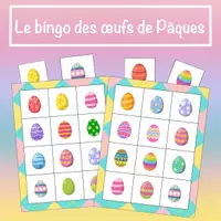Aperçu - Jeux - Le bingo des œufs de Pâques - Page de couverture