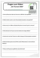 Vorschau - Arbeitsblätter - Der Tsunami 2004 - Deckblatt